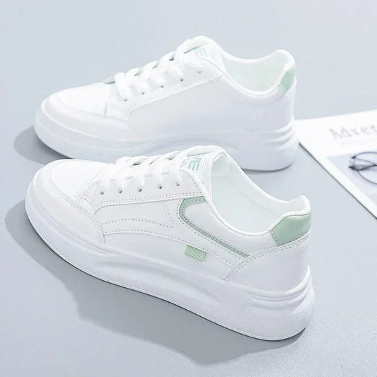 Fashion Women Shoes Summer Thick Sole White Sneaker Breathable Platform Tennis Women Running Shoes Female Casual Sneaker Zapatos